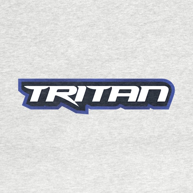 Tritan Text Blue by DoseGG